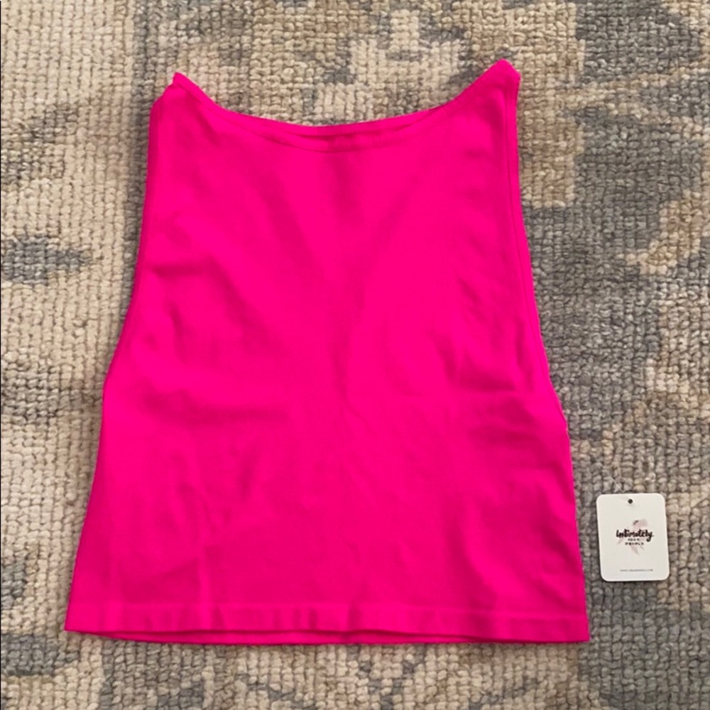 Free People SOLD OUT Brami in NEON PINK XS/S